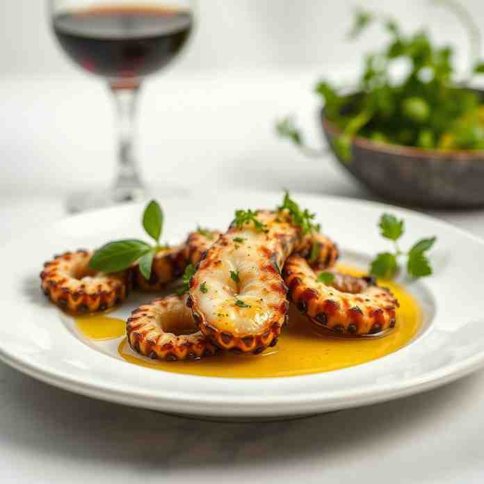 Grilled Octopus in Olive Oil - High-Protein Appetizer Made Easy
